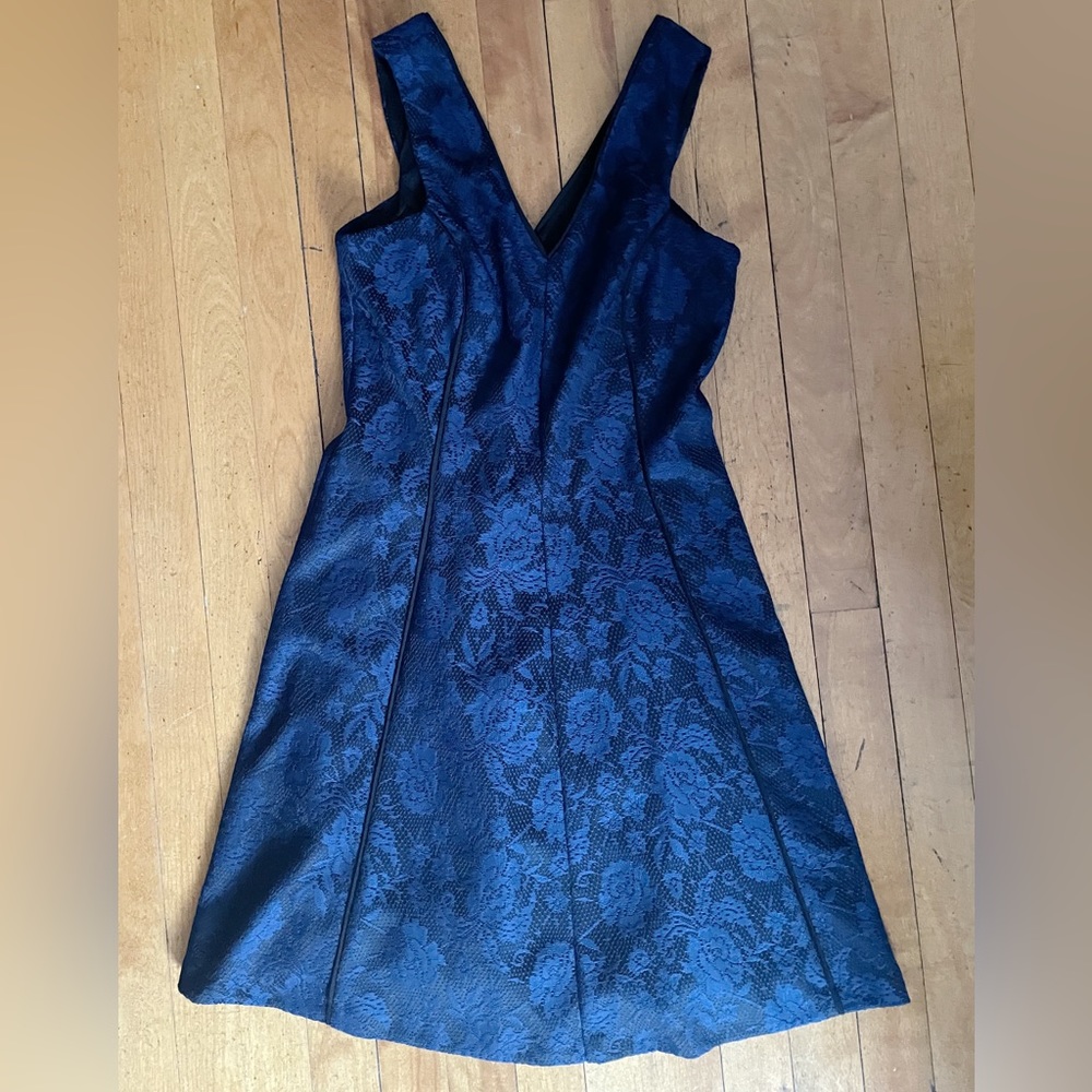 Navy Lace Dress
